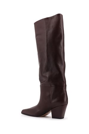 Stivali Jane in pelle di vitello mocha PARIS TEXAS | PX1119XVT01MOCHA